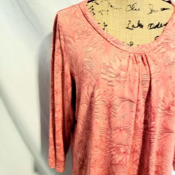 Columbia | Floral Print Coral Top - Picture 5 of 6